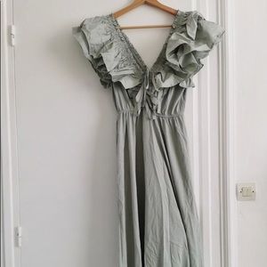 COPY - ZARA NWT RUFFLED DRESS